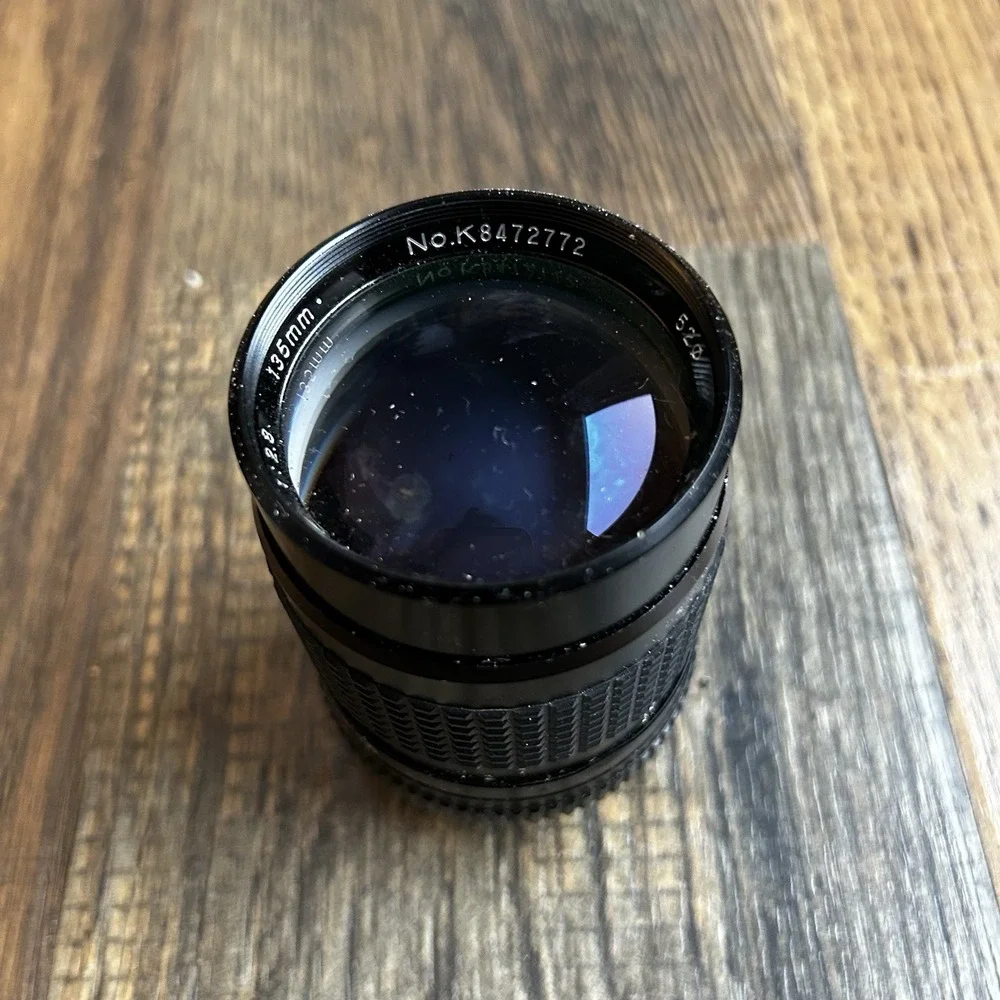 Focal MC Auto 135mm f/2.8 Telephoto Lens Japan Manual Focus Untested